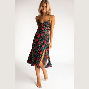 Floral Midi Dress - findersKeepers